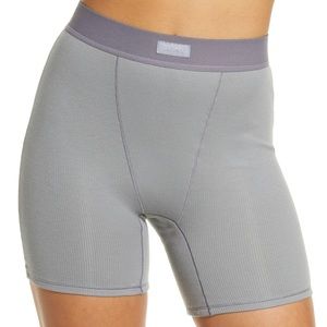 Skims Cotton Rib Boxer in Pacific NWT New with Tags - never worn